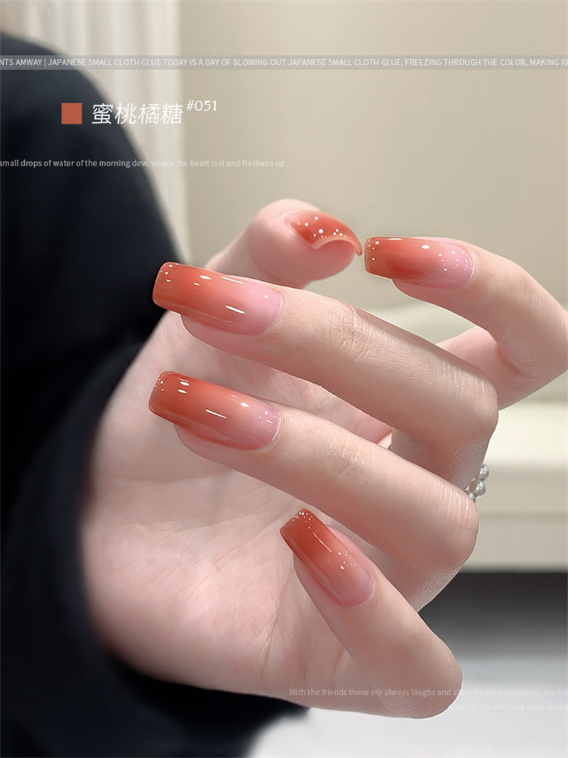 KaSi fototerapia Esmalte de uñas pegamento 2023 nueva primavera y el verano popular blanco lechoso nude rojo cereza salón especial