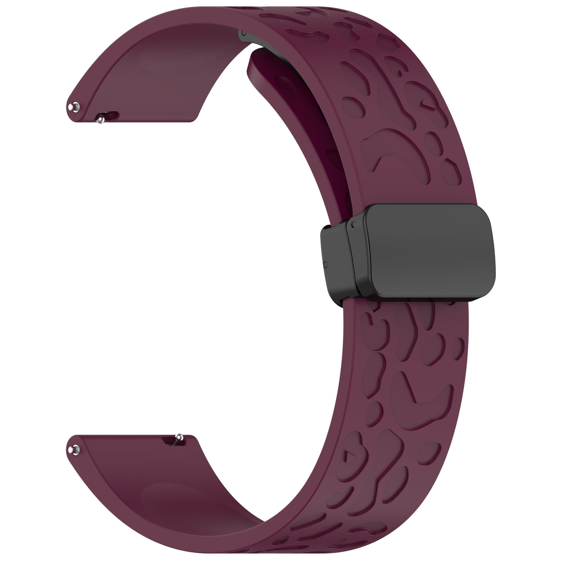 Compatible with the universal leopard print magnetic clasp strap of Huawei and Samsung Galaxy watch5 pro watch5 undefined