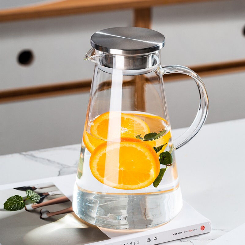 Glass kettle Cool water bottle household Water cup capacity teapot