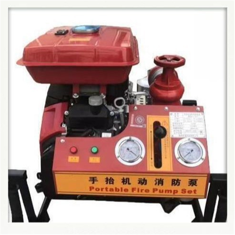 JBQ6.0/16.0手抬机动消防泵 25HP双缸汽油机 本田GX690 检测报告