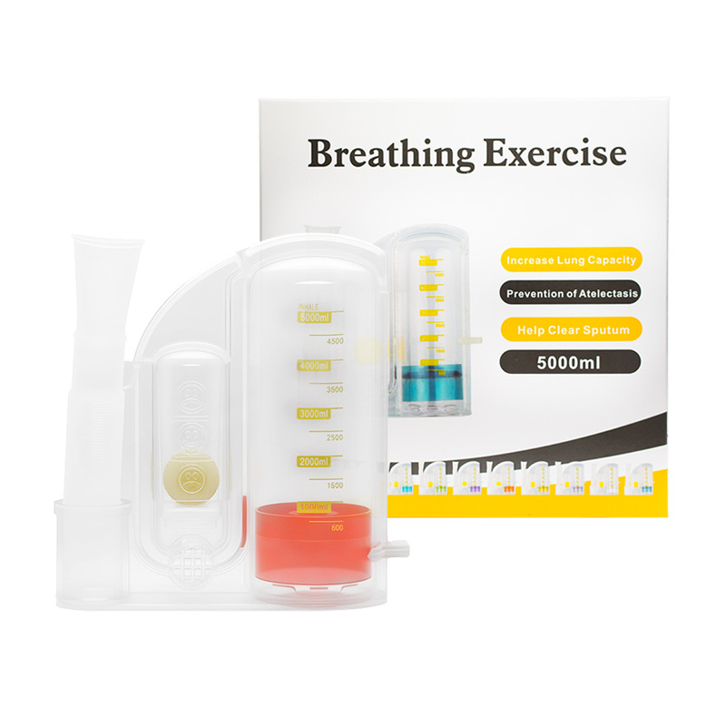 呼吸トレーニング器具 三球体肺活量トレーニング 肺機能運動 呼吸トレーニング器具
