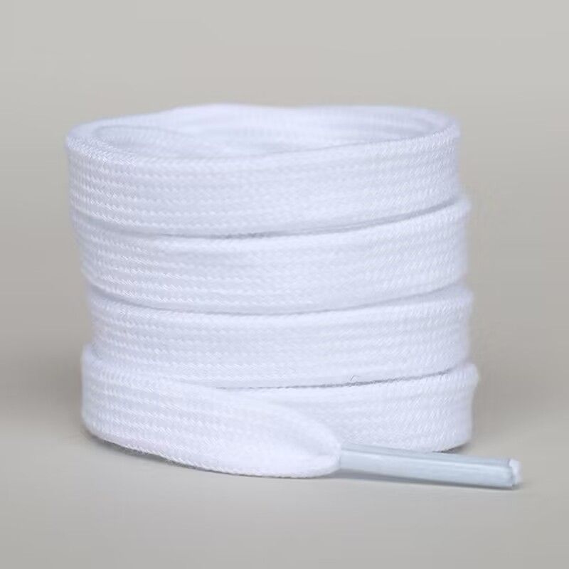 Pure cotton flat style-bleached 1 pair
