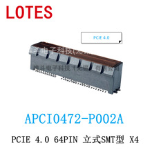 LOTES APCI0472-P002A PCIE4.0 Gen4 64Pin 8X SMT�NƬ�� ��mylar