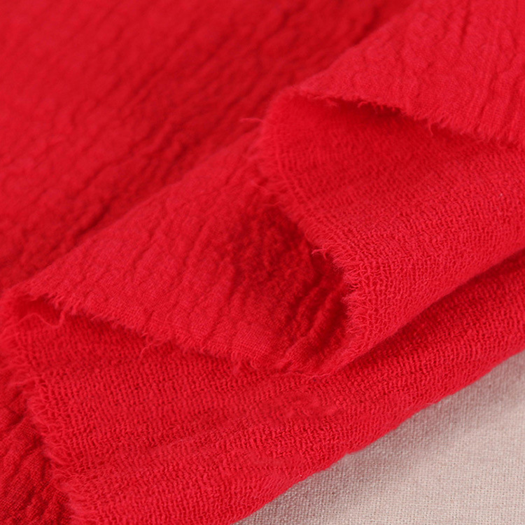 Nuevo ultra suave 100% algodón orgánico de doble capa de gaza tela de pijama para bebés