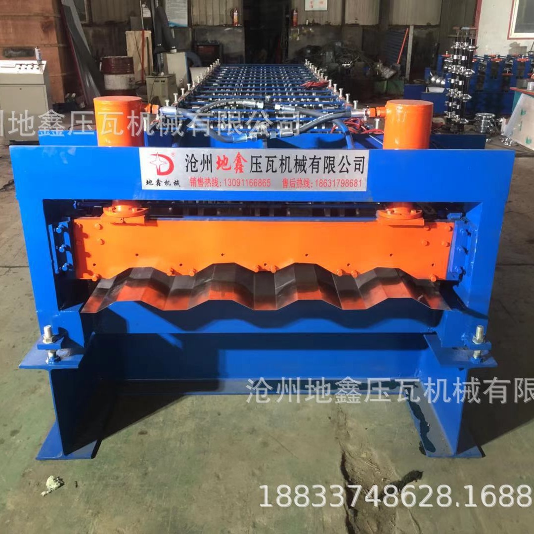 1180型集装箱侧板成型机 箱板侧板压瓦机 火车厢板成型机