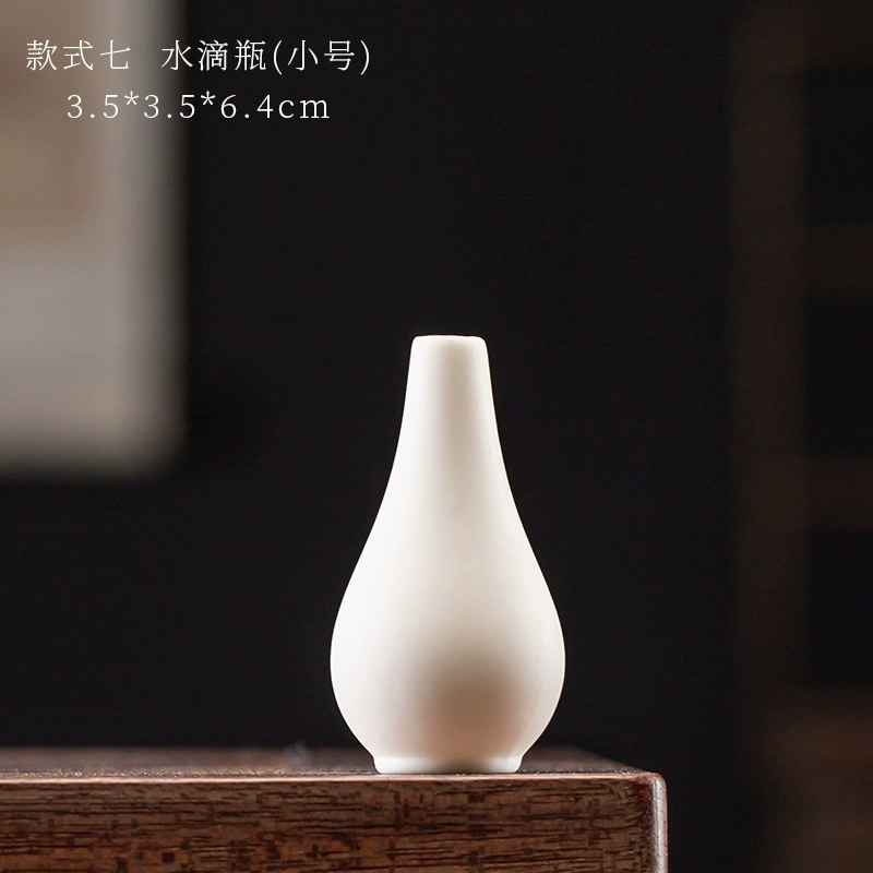 Чай Tieguanyin, керамические украшения в виде цветка для гостиной, домашний декор, маленькая вазочка