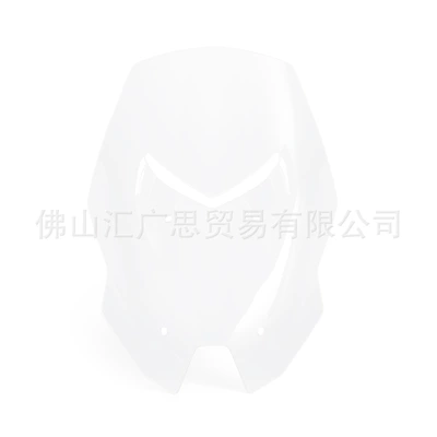 Motorcycle front windshield 2025-2026 Front Windshield - kawasaki-z900se-2025-2026-front-windshield-transparent-color