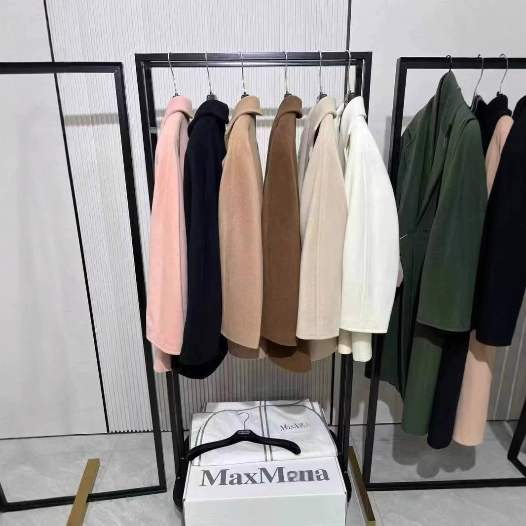 Пальто Max brand 101801 для женщин небольшого роста, осенне-зимнее пальто, классическое короткое шерстяное пальто M brand для женщин.