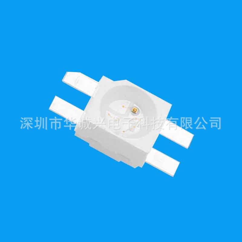 直销键盘共阳3528RGB反贴七彩 6028RGB全彩红绿蓝黄白紫LED灯珠