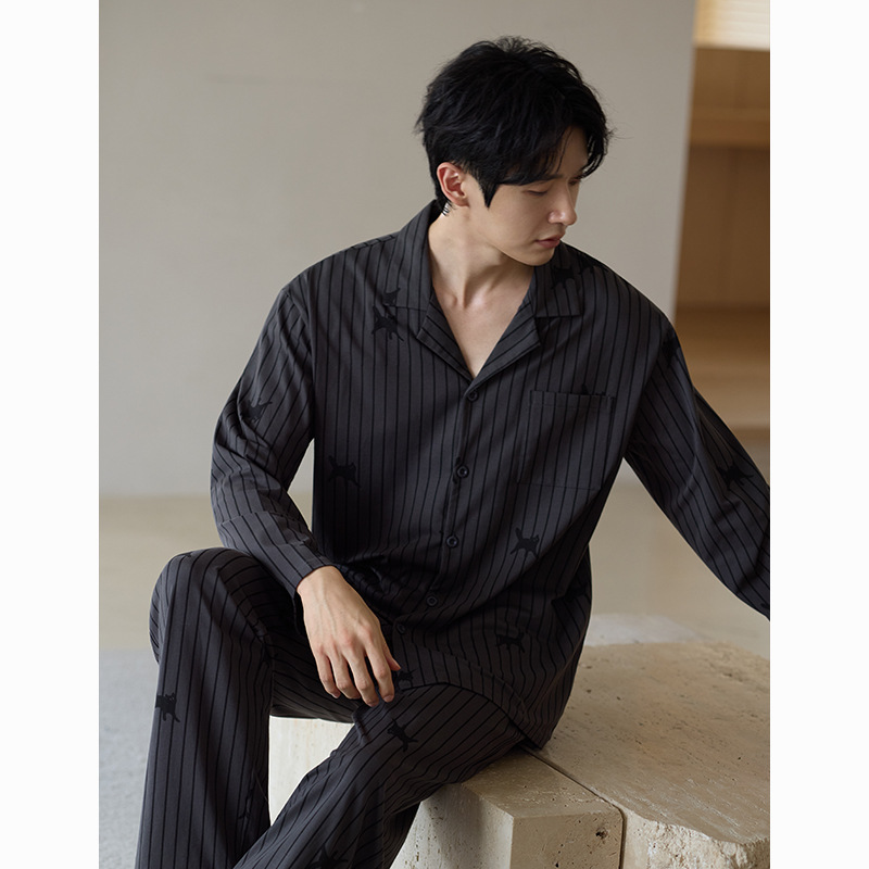 S6415-striped black cat