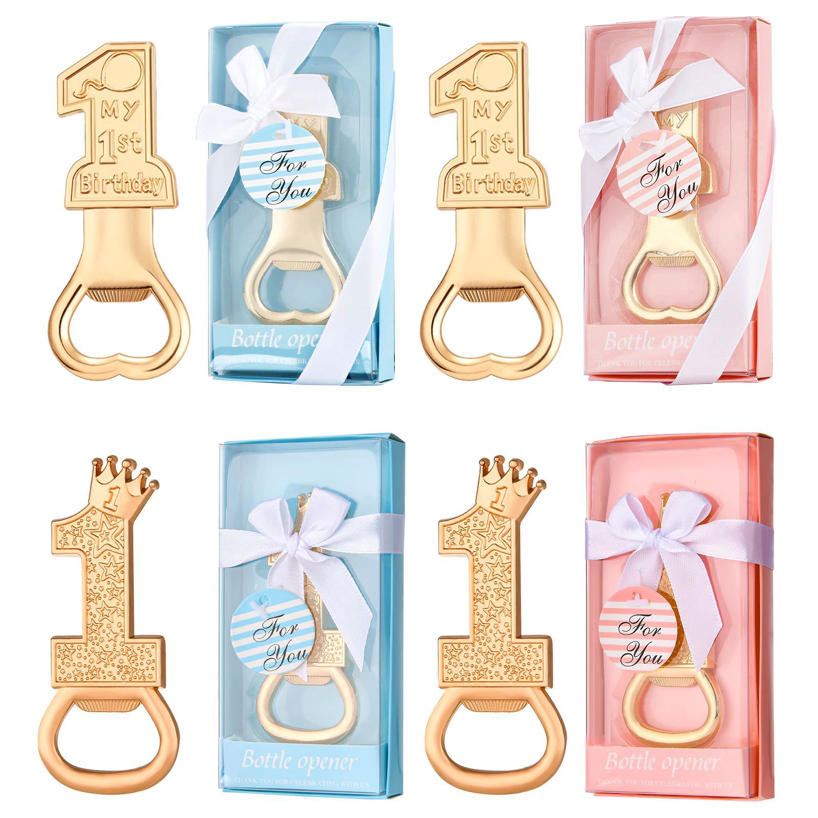 时尚经典跨境热销1字开瓶器生日派对礼物婚礼纪念品厨房酒吧用品