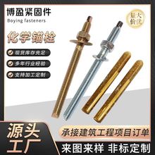 化学锚栓高强度化学锚栓定型锚栓膨胀螺栓带药水螺栓化学固定螺栓