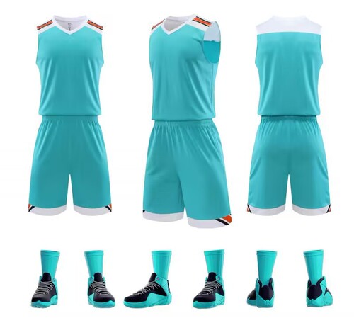 Extremely fast wholesale basketball sportswear with light plate printing number customized training camp training class basketball uniform for men cross-border foreign trade