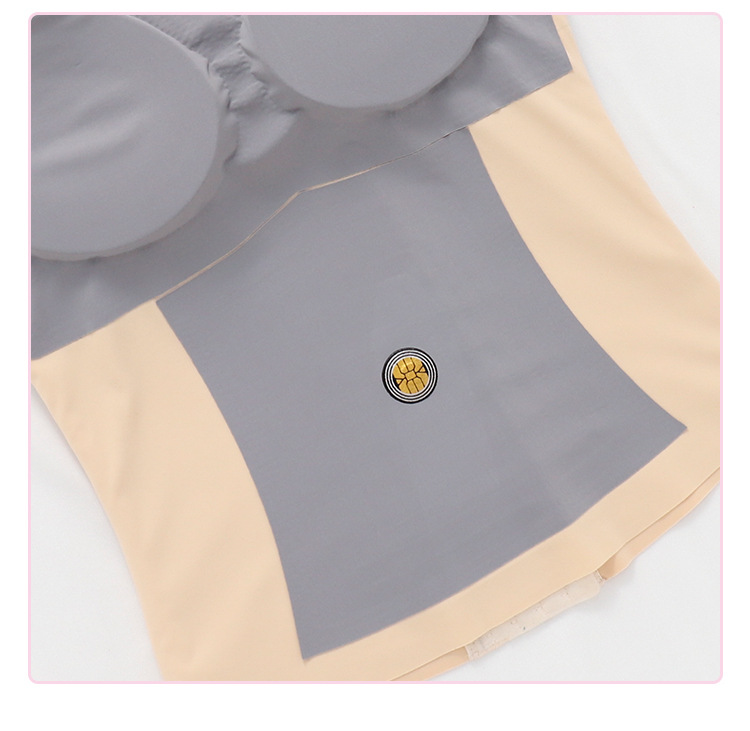 Cross-border nuevo Quantum alargado 4-Row 13-botón actualizado espalda buena espalda sin costuras ropa interior corsé ropa que forma el vientre