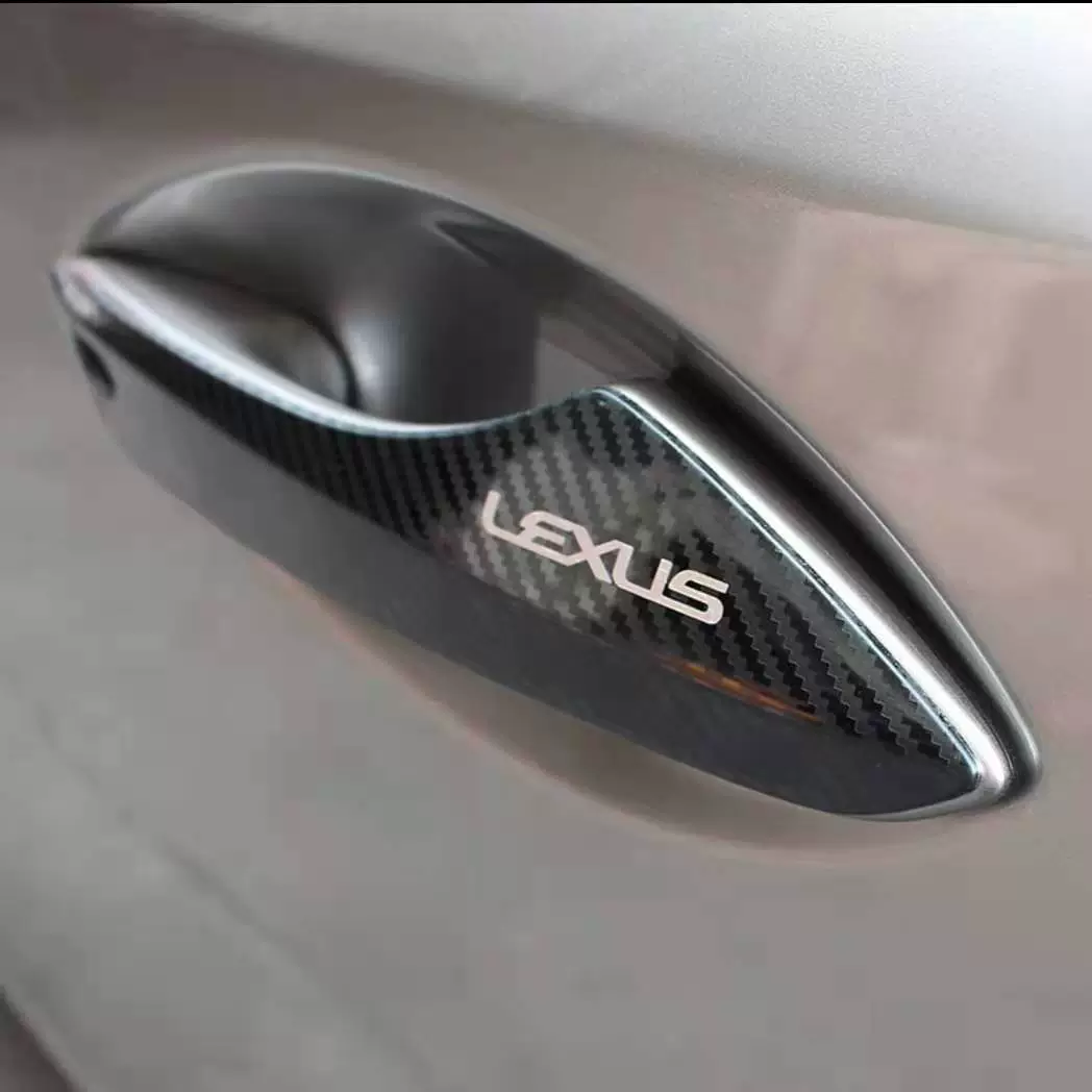Подходит для 15-20 Lexus NX RX, внешняя ручка из нержавеющей стали, модифицированная дверная ручка, внешняя декоративная наклейка