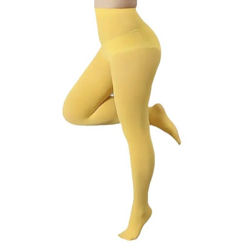 Plus Size Fashionable & Sexy 80D Plus-Size Belly-Control & Hip-Lifting Base Silk Stockings Pantyhose