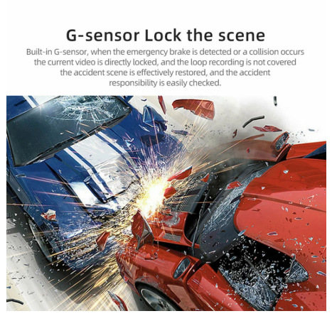 2026 Cross-Border Dashboard-Mounted Dash Cam with No Installation Required, Ultra-High-Definition Infrared Night Vision