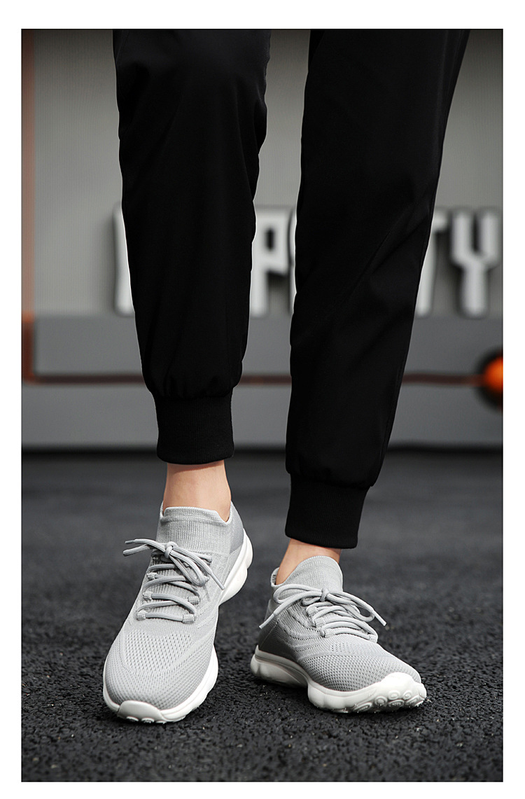 Outdoor-Paar Damen Sommersport, fliegendes gewebtes Mesh, atmungsaktiv, leicht, weich besohlte Tourismus-Wandersockenschuhe,_voghion.com