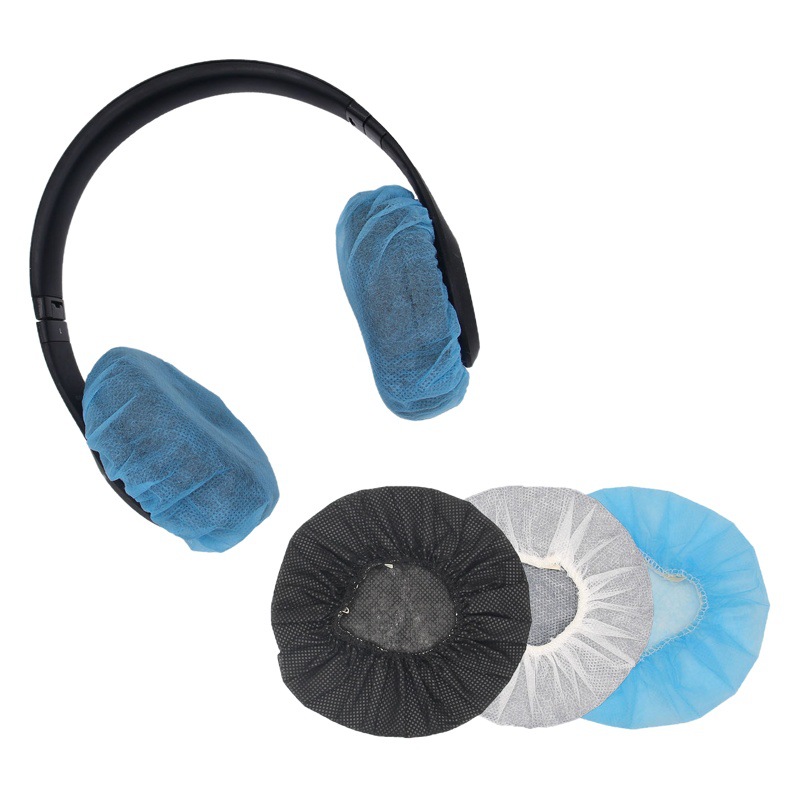 Internet Cafe auricular desechable orejeras corriendo pollo LOL juego a prueba de polvo a prueba de sudor cubierta transpirable