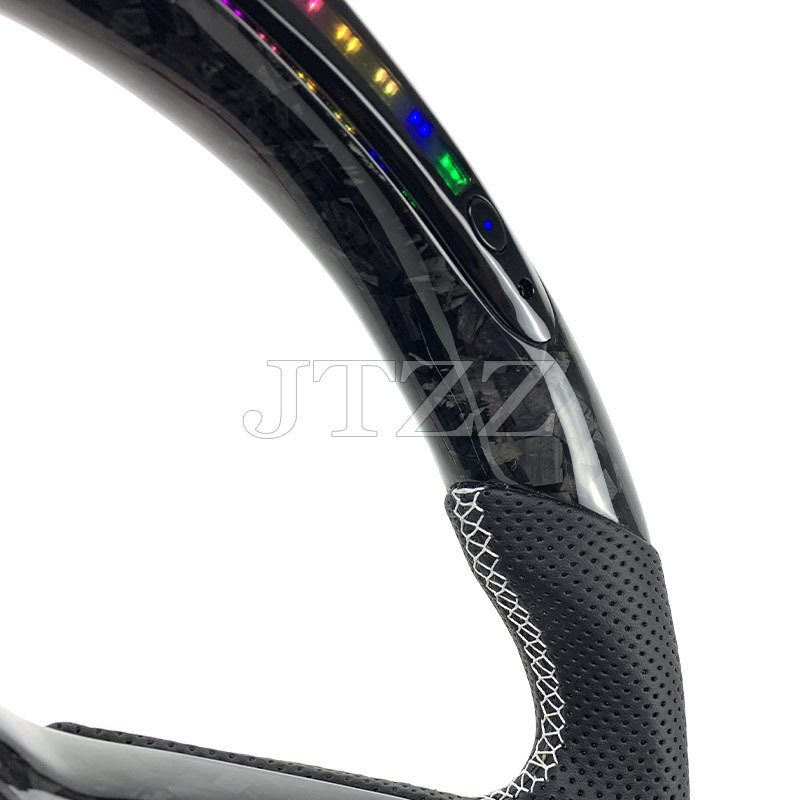 Suitable for Volkswagen MK7.5 Golf GTI7 LED carbon fiber car steering wheel modification vw golf 7
