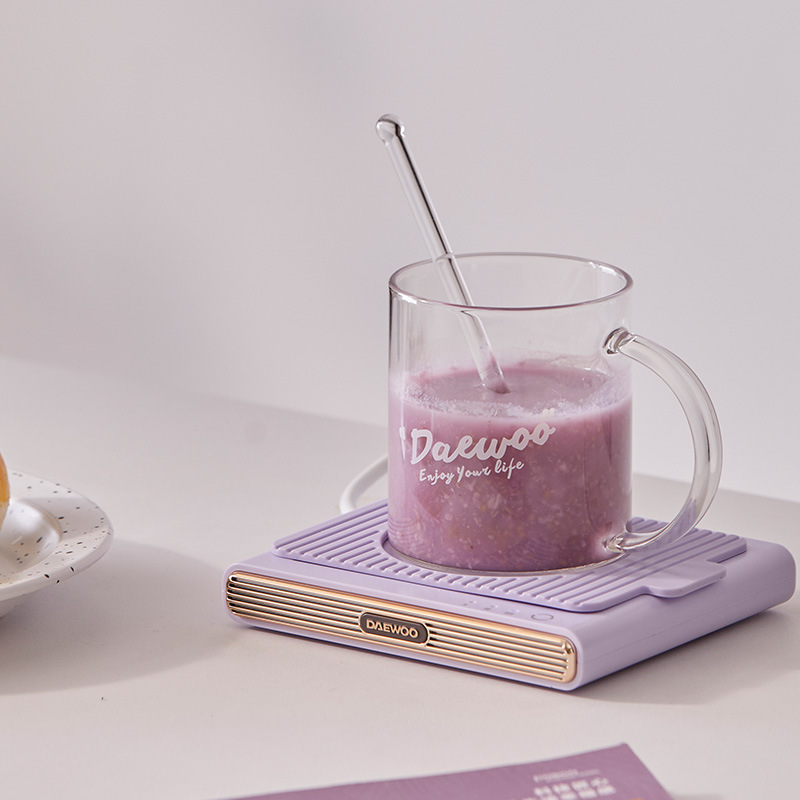 大宇恆溫杯墊加熱杯墊55度暖暖杯墊保溫杯子辦公室家用熱牛奶神器