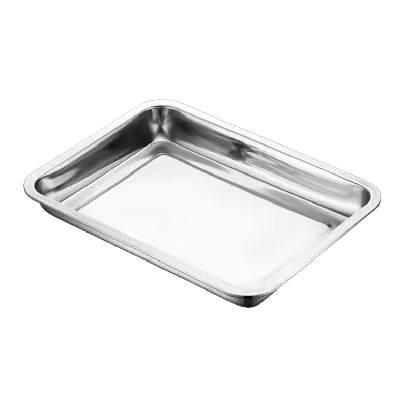 インドネシア専用角型プレート蒸し米キャビネット 304 ステンレス鋼角型プレートトレイ商業食堂レストランステンレス鋼蒸し米プレート|undefined