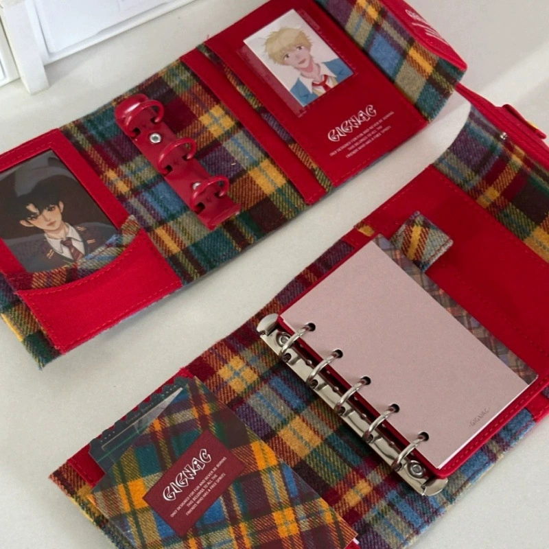 Little Red Book Candy Grid One Palace Grid Card Loose Leaf Book Piano Album Storage Star Chasing and Zhi Qiao Qian