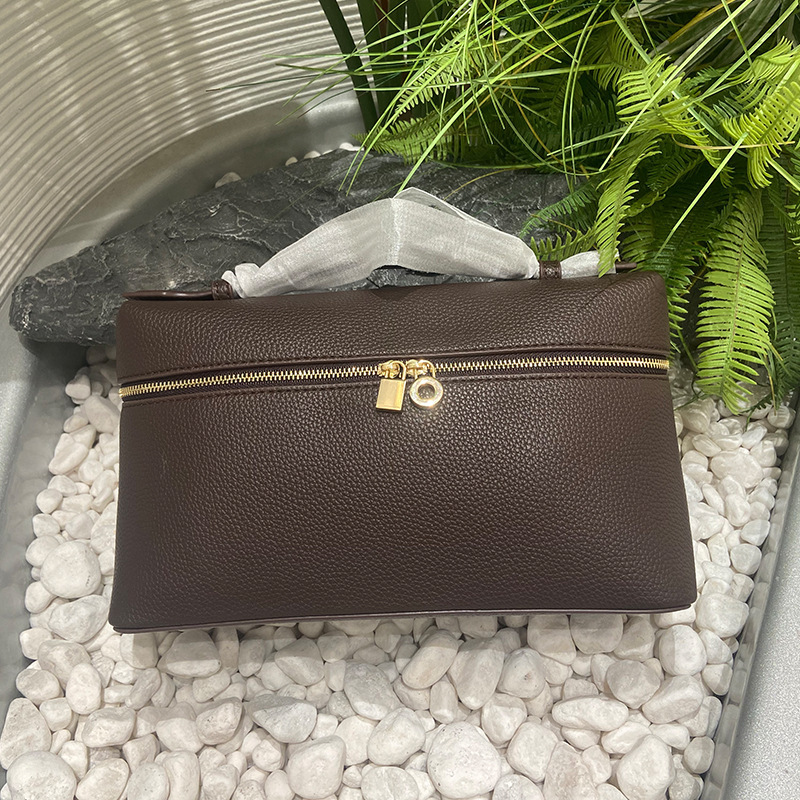 Chocolate color LP19 "silver buckle]