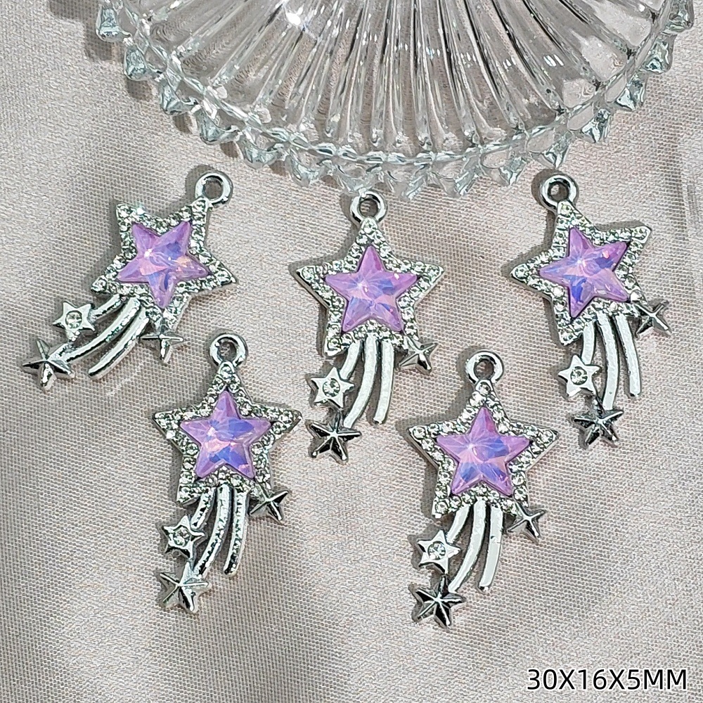 Exquisitos accesorios de joyería colgante de diamante de alta protección ultravioleta al por mayor collar DIY artesanal colgante de materiales de ropa de pulsera