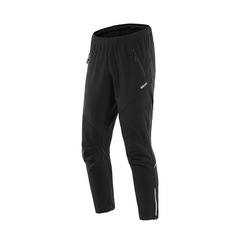 Autumn/Winter Outdoor Windproof Fleece Warm Breathable Sweatproof Casual Sports Trousers Cycling Pants for Men 18Z
