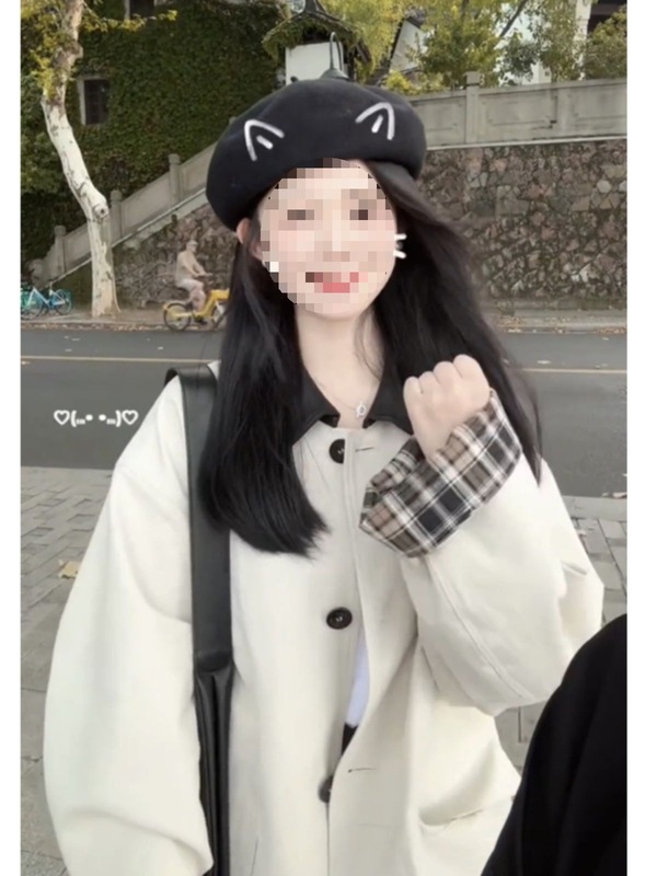 韩系风衣外套女2025春秋季新款小个子深秋休闲赫本风|undefined