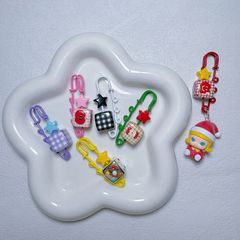 Iu系純正品バブルキーホルダーアクセサリーdiyディザトーンブラインドケースキーホルダーアクセサリー