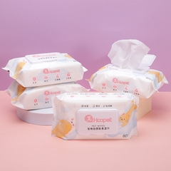 Pet wet wipes, special wet wipes for cats, dog wipes for paws, local cleaning artifact, cat eye cleaning wipes