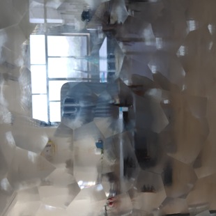 Bathroom stickers 3d three-dimensional Water Cube stickers anti-exposure frosted Peep-proof bathroom privacy glass film