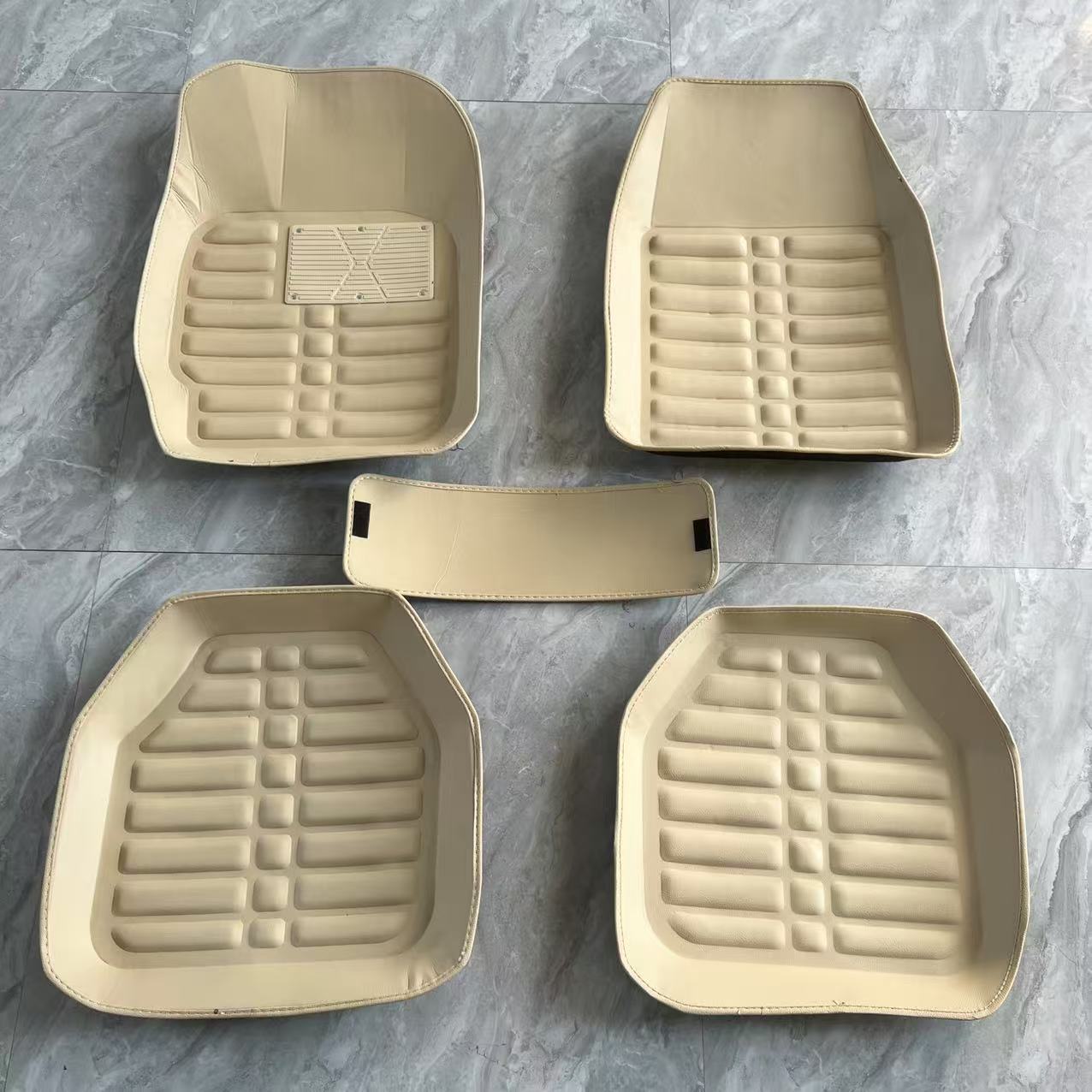 Amazon Wholesale One Generation Fat Temu Universal Car Mats Five Sets of Car Right-Hand Drive Mats
