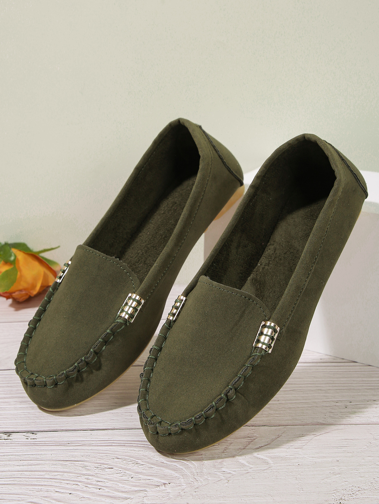 Cross-border Year-round In-stock Flat Shallow Casual Women's New Spring And Autumn Models, Large Size Lightweight Work_vogvips.com