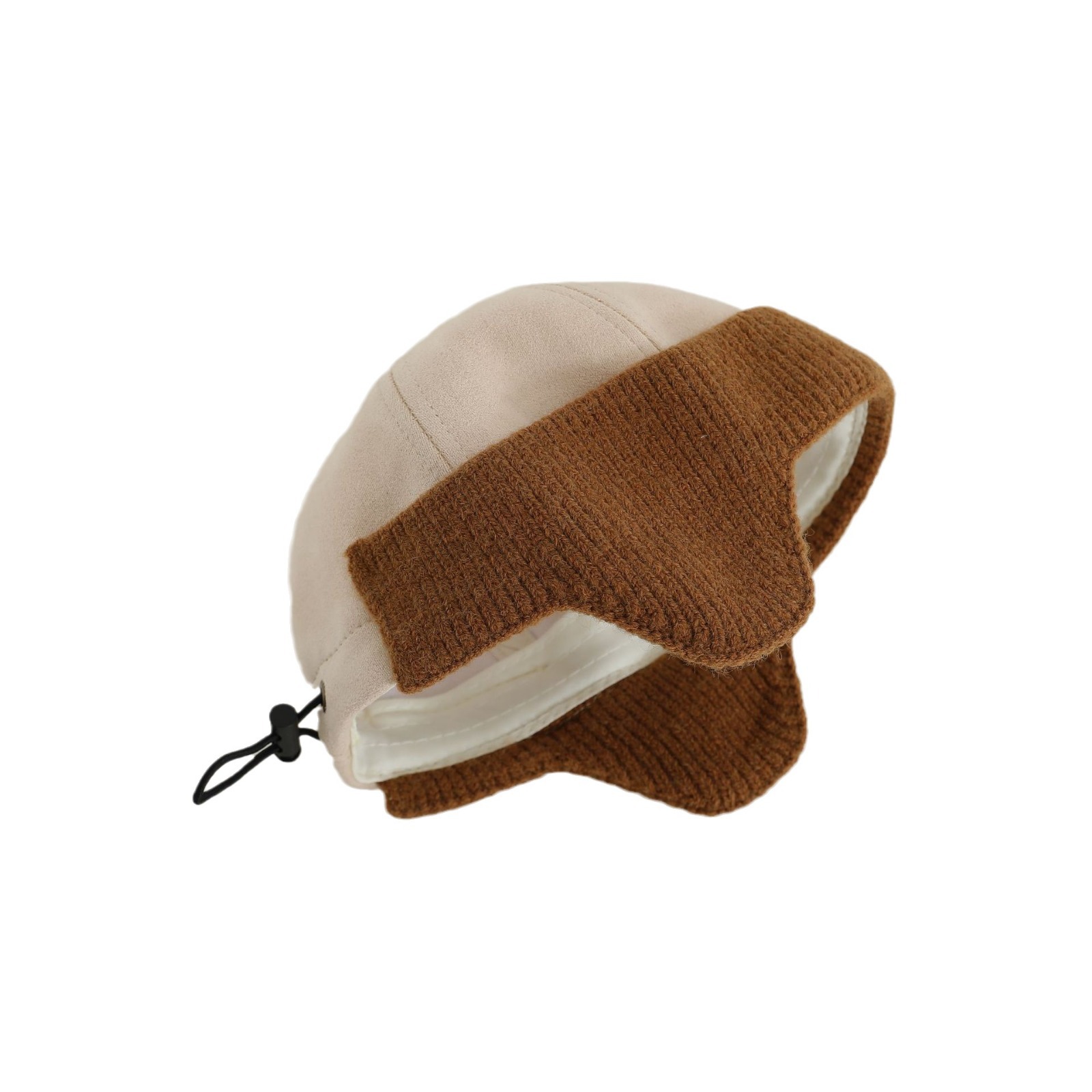 Sombreros infantiles otoño invierno letras de placa de protección de orejas sombreros principales para bebés de otoño adorable sombrero de punto de aire extranjero