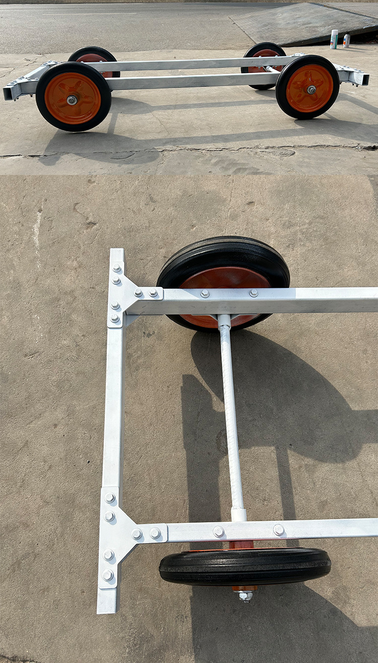 Trailer RV chassis Australian trailer tractor small flatbed trailer size agricultural transport cotton trailer