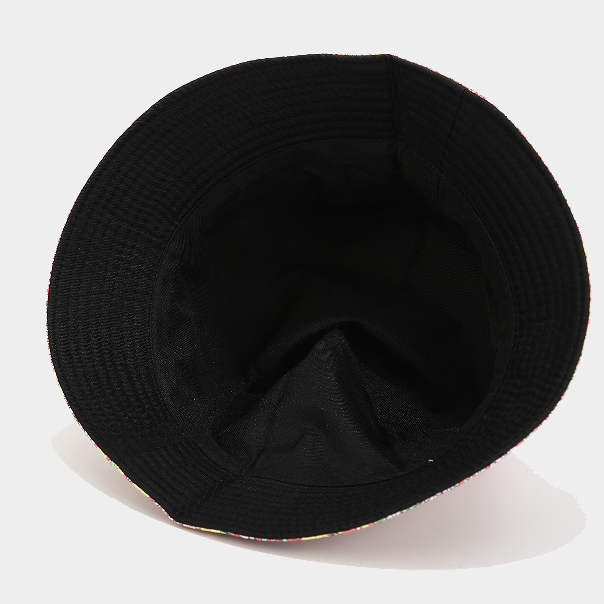 Sombrero de pescador de doble cara de flores cortas de estilo europeo y americano cuatro estaciones pastílico ocio sombrero de bañera sombrero de sol al aire libre sombrero de sol