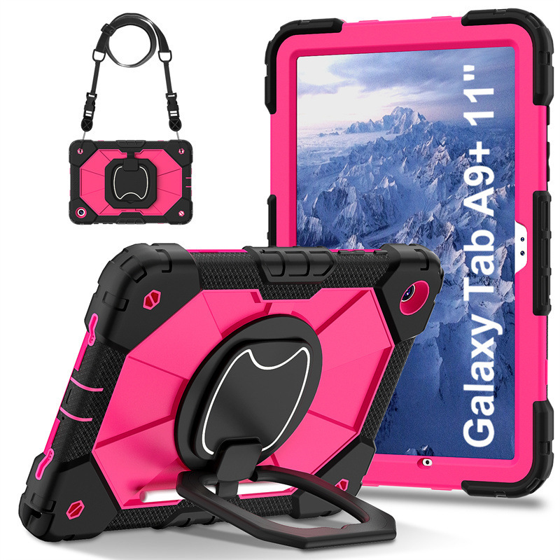 Foreign Trade Suitable for Redmi Pad2 11 2025 Silicone Shoulder Strap Protective Cover Pc Bracelet Holder Xiaomi Tablet Hard Case