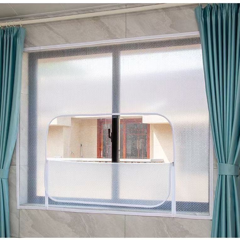 冬季窗户挡风密封保温膜保暖窗帘防风帘冬天东北条封防寒漏风