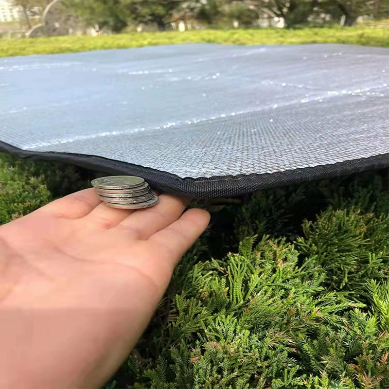 Double-sided handheld beach tent for camping, travel carpet for double, increased thickness