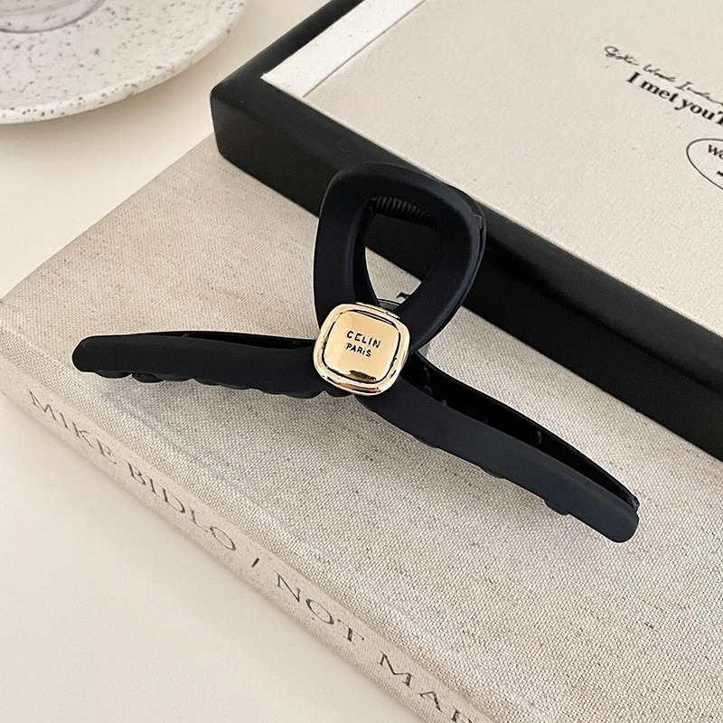 Pinza de Pelo Grande de Alta Gama para Mujer, Pinza de Pelo Acrílica Versátil para Cabello Grueso en la Parte Posterior de la Cabeza, Accesorio para el Cabello con Pinza de Garra.