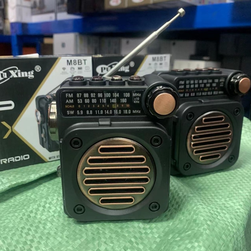 鴻興 * 対外貿易国境を越えた新型ラジオミニ小型マルチバンドfm/am/sw多機能bluetoothカード *