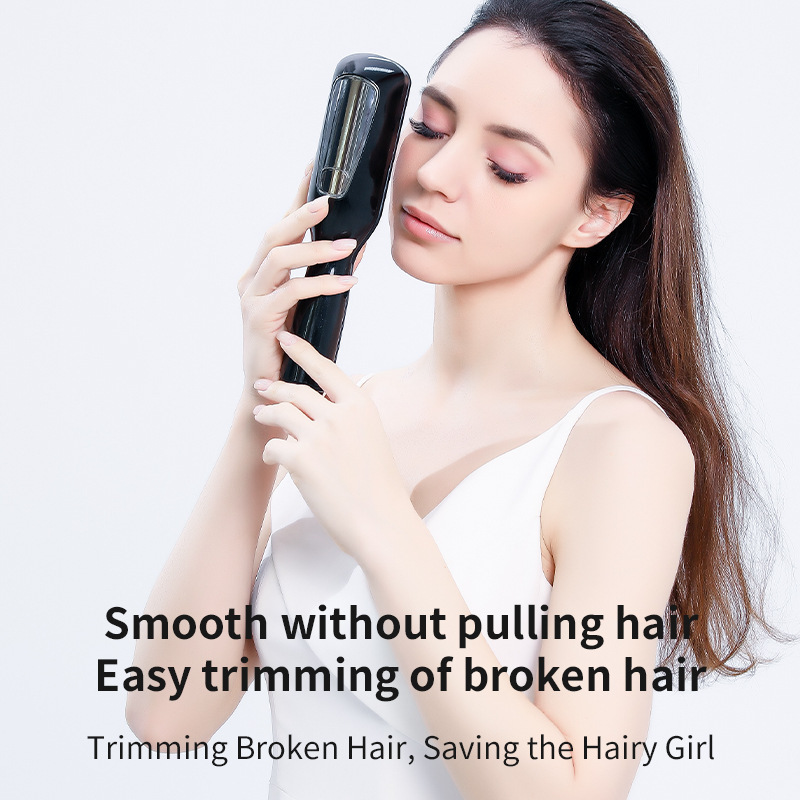 クロスボーダー全自動ヘアカッター、枝毛トリマー、多機能電動レディーススリーインワンヘアトリマー|undefined