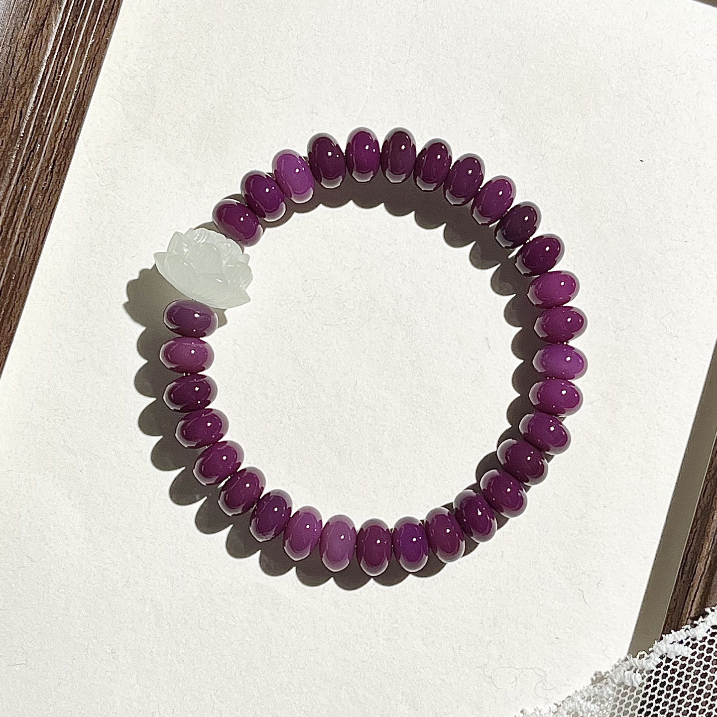 글레이즈 스노우 [주판구슬 단환]