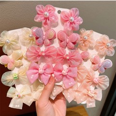 子供の髪飾りかわいい蝶のヘアピン女の子超仙紗花前髪クリップ砕いたヘアピン王女のヘアピン