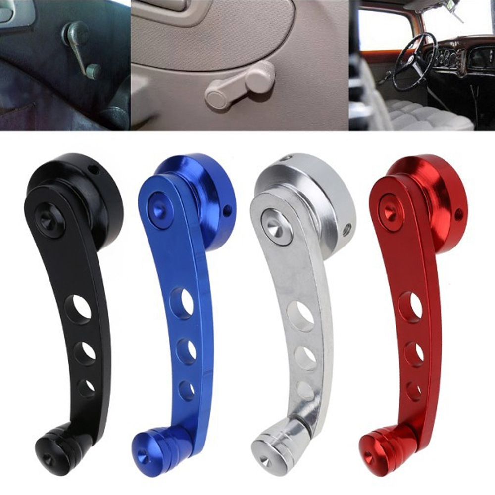 Car window rocker modified Universal aluminum alloy window rocker metal hand-cranked window rocker