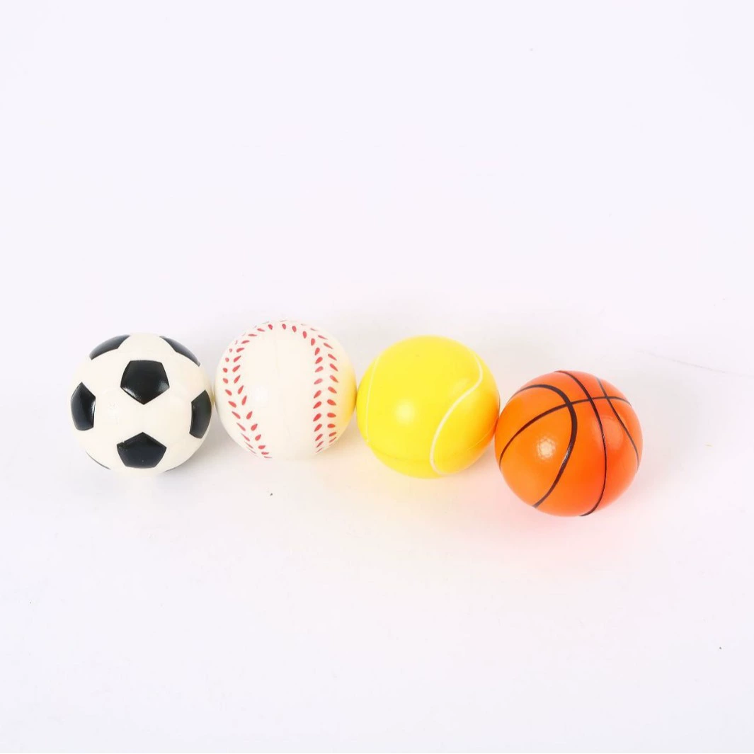 Трансграничный источник 7CM губка вспенивается круглый шар PU для детей декомпрессионная пена вентиляция игрушка маленький спортивный шар