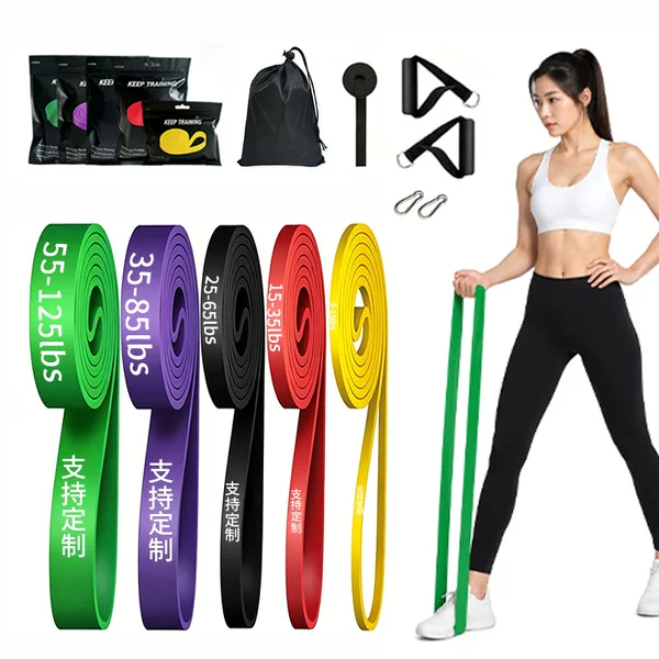 Cross-border elastic band resistance rope fitness chest trainer resistance band strength training fitness yoga aid for women